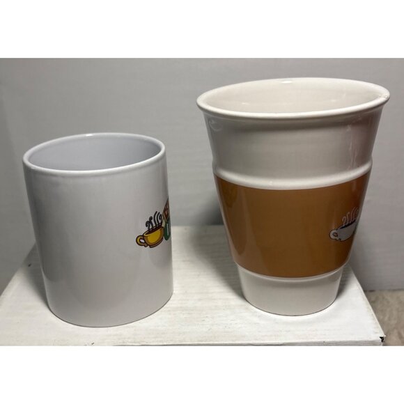 Central Perk FRIENDS Coffee Mug Set Of 2 Modern Gourmet Foods Ceramic Cups - Picture 3 of 9